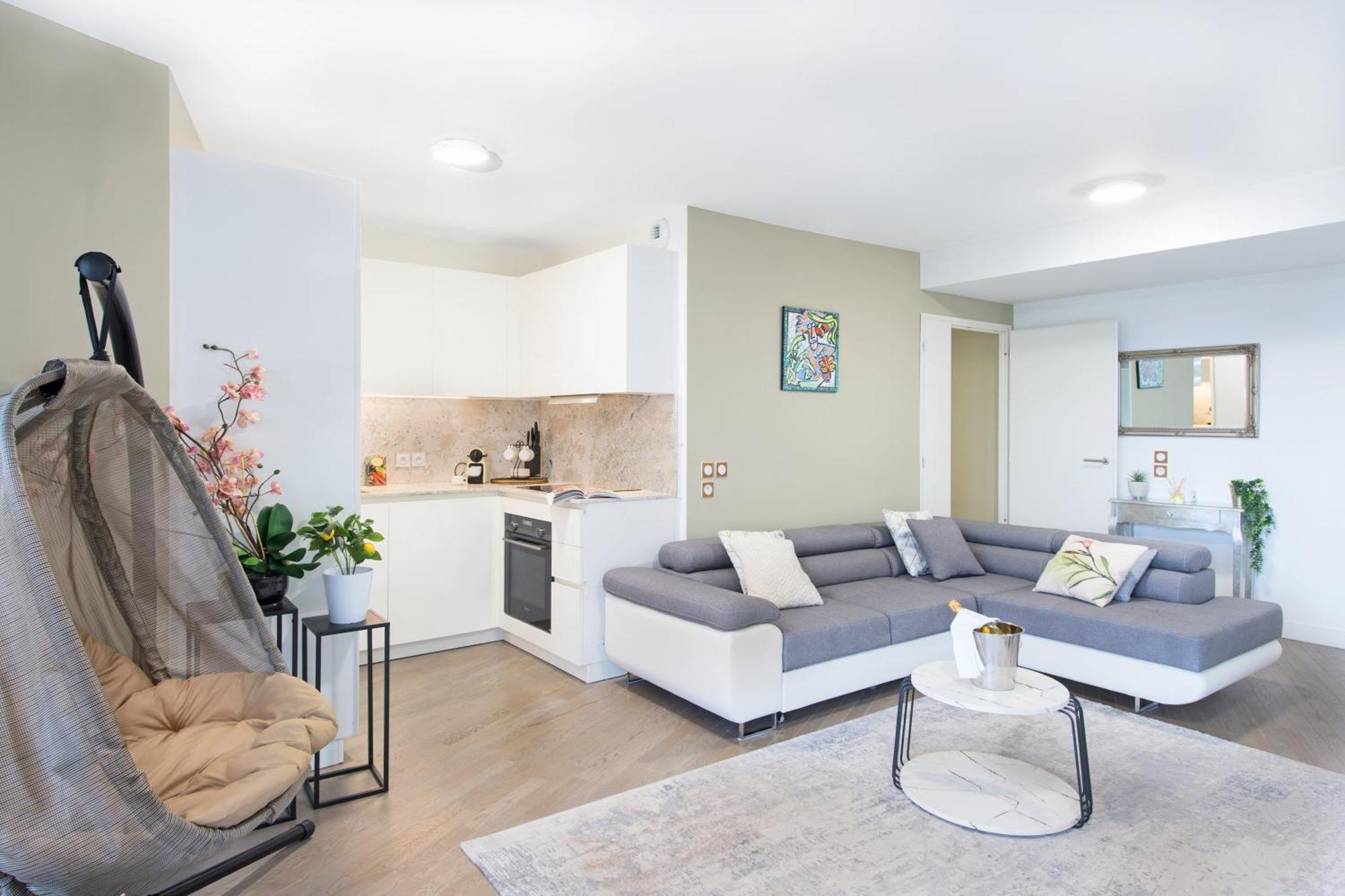 Grande Terrasse - Vue Mer - Parking - Bk Beausoleil Zewnętrze zdjęcie