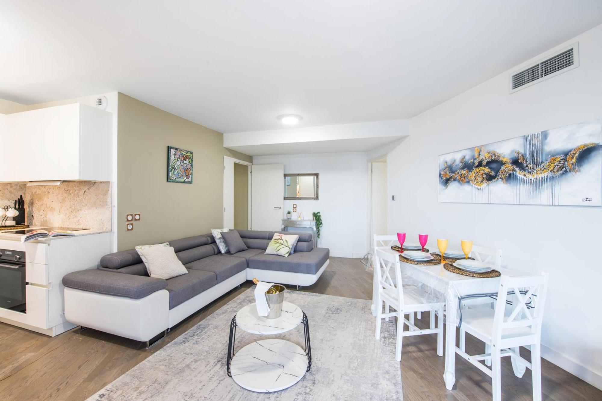 Grande Terrasse - Vue Mer - Parking - Bk Beausoleil Zewnętrze zdjęcie